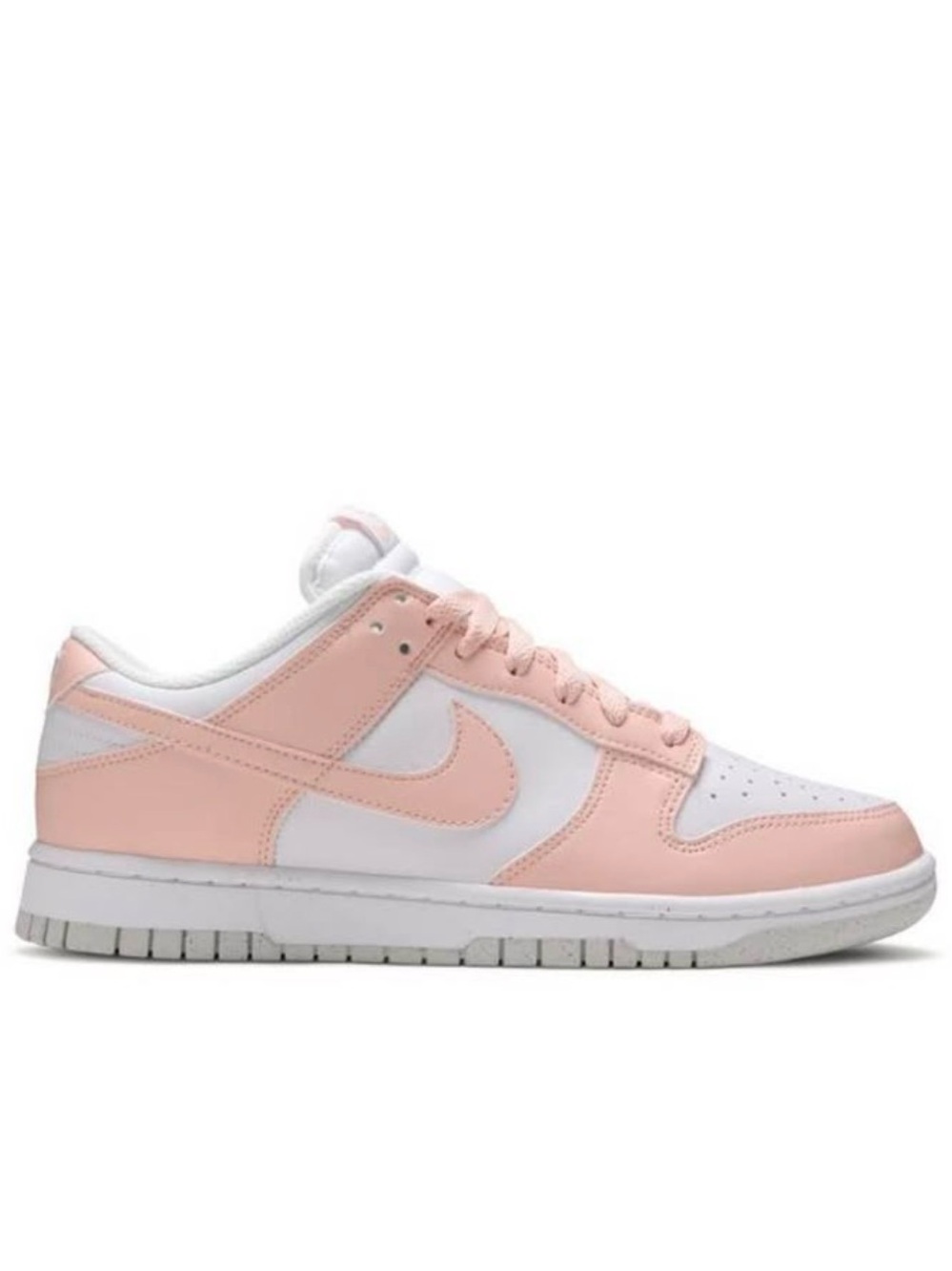 Nike Women’s Low-Top Sneakers in Blush Pink and White